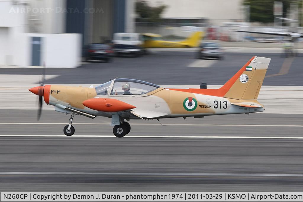 N260CP, 1983 SIAI-Marchetti SF-260TP C/N 008/62-001, Leaving for an afternoon flight.