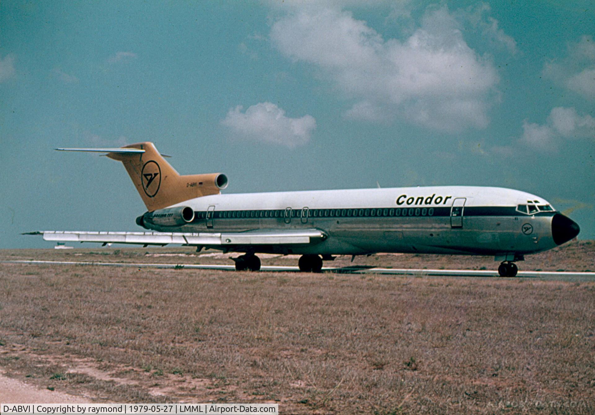 D-ABVI, 1974 Boeing 727-230 C/N 20791, B727 D-ABVI Condor