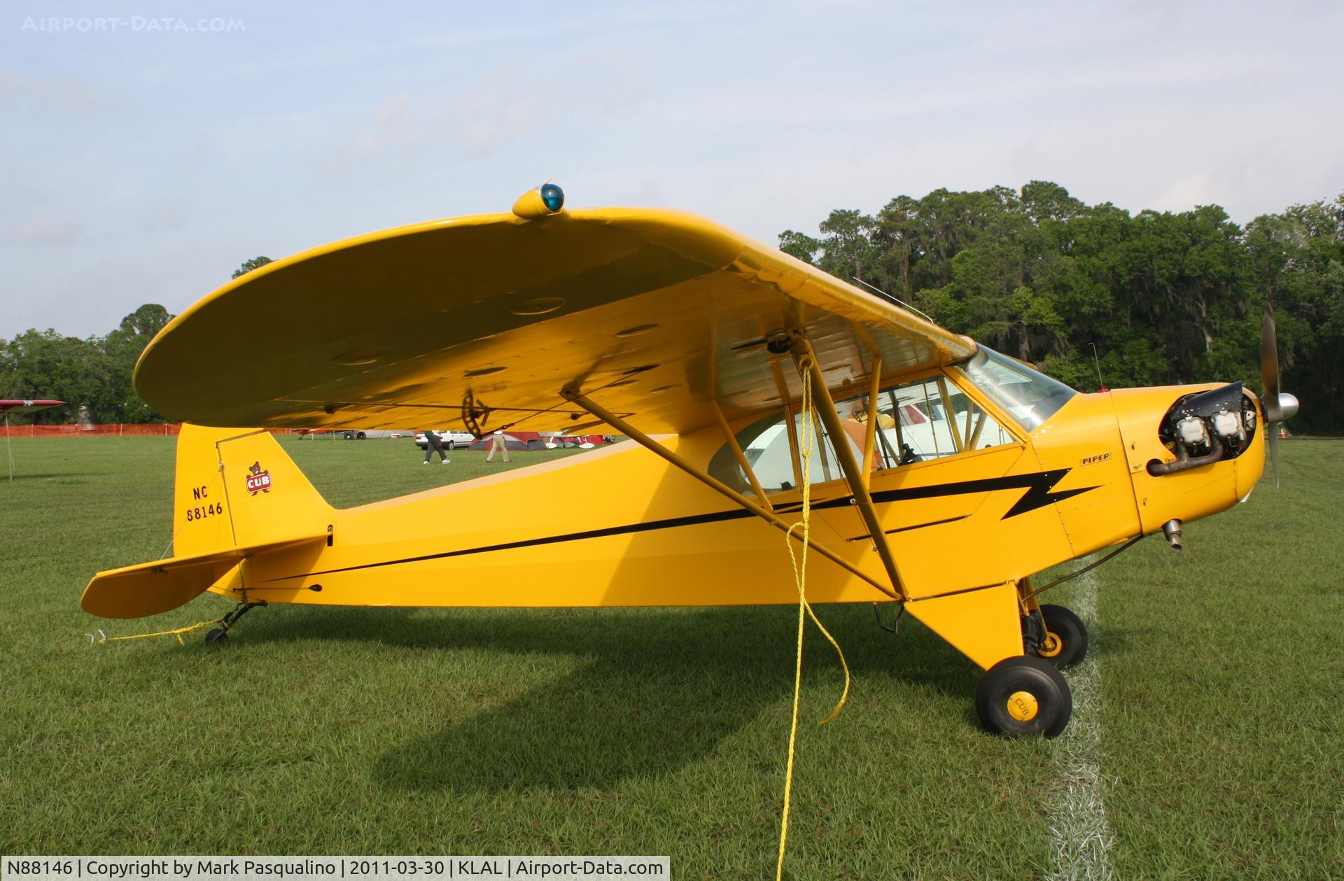 N88146, 1946 Piper J-3C Cub C/N 15763, Piper J-3C