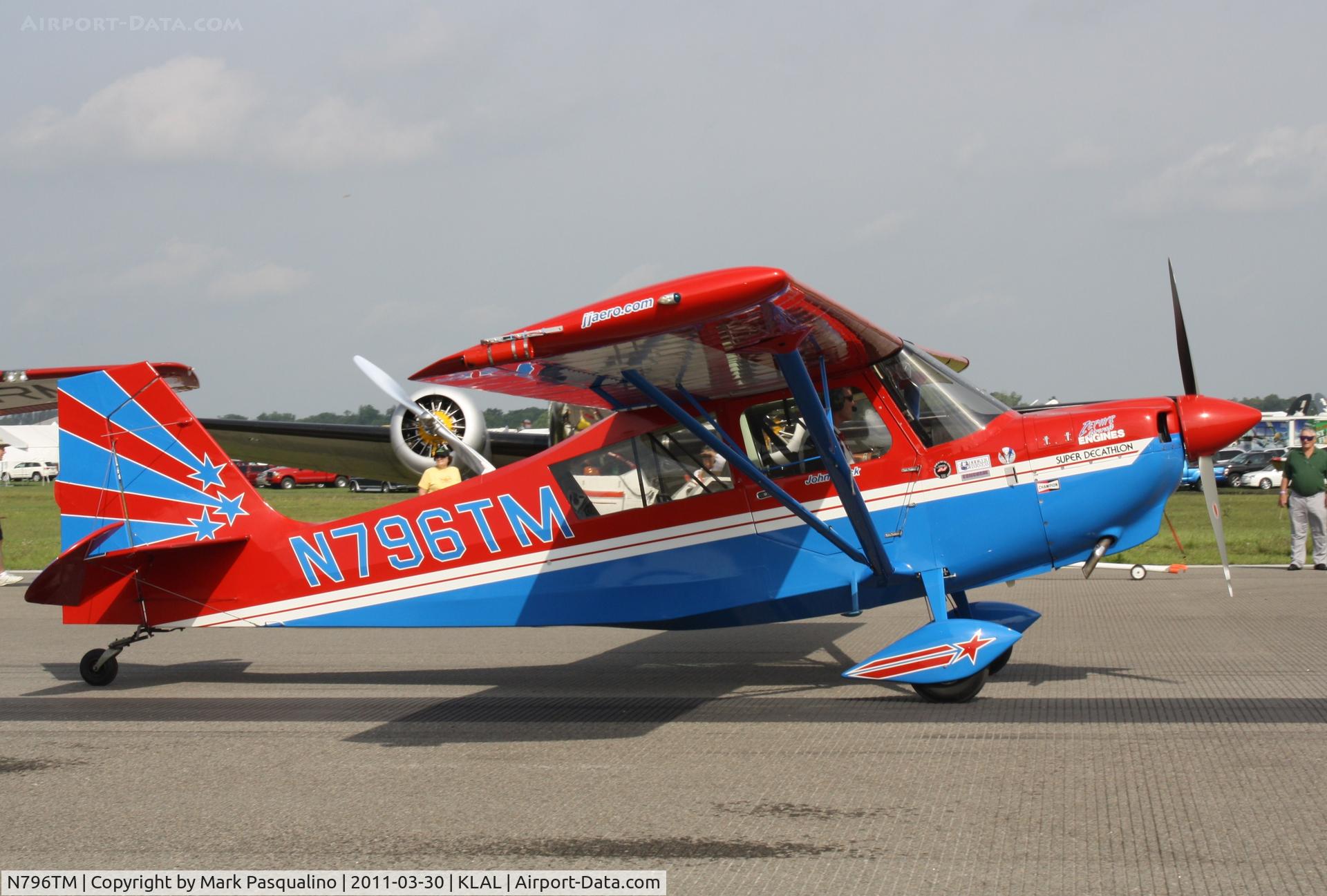 N796TM, 1996 American Champion 8KCAB Super Decathlon C/N 779-96, American Champion 8KCAB