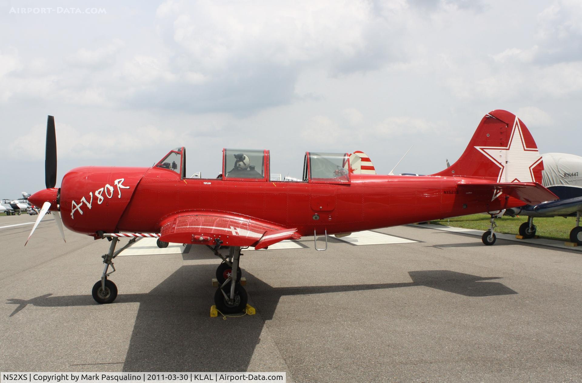 N52XS, Yakovlev (Aerostar) Yak-52W C/N 9912203, YAK -52W