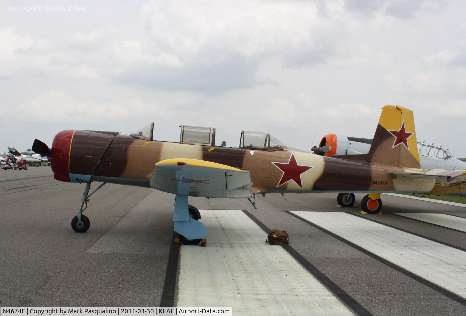 N4674F, 1972 Nanchang CJ-6A C/N 2851247, Nanchang CJ-6A