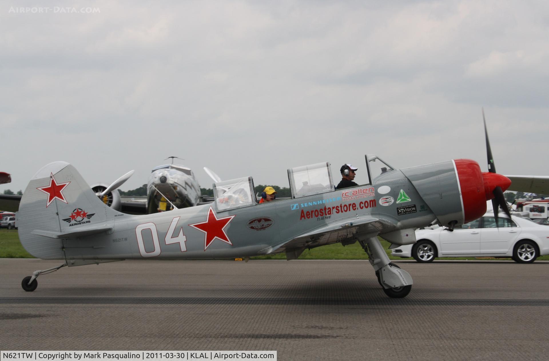N621TW, 2003 Yakovlev (Aerostar) Yak-52TW C/N 0312504, YAK-52TW