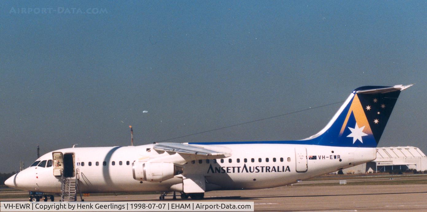 VH-EWR, 1991 British Aerospace BAe.146-300 C/N E3195, Ansett Australia