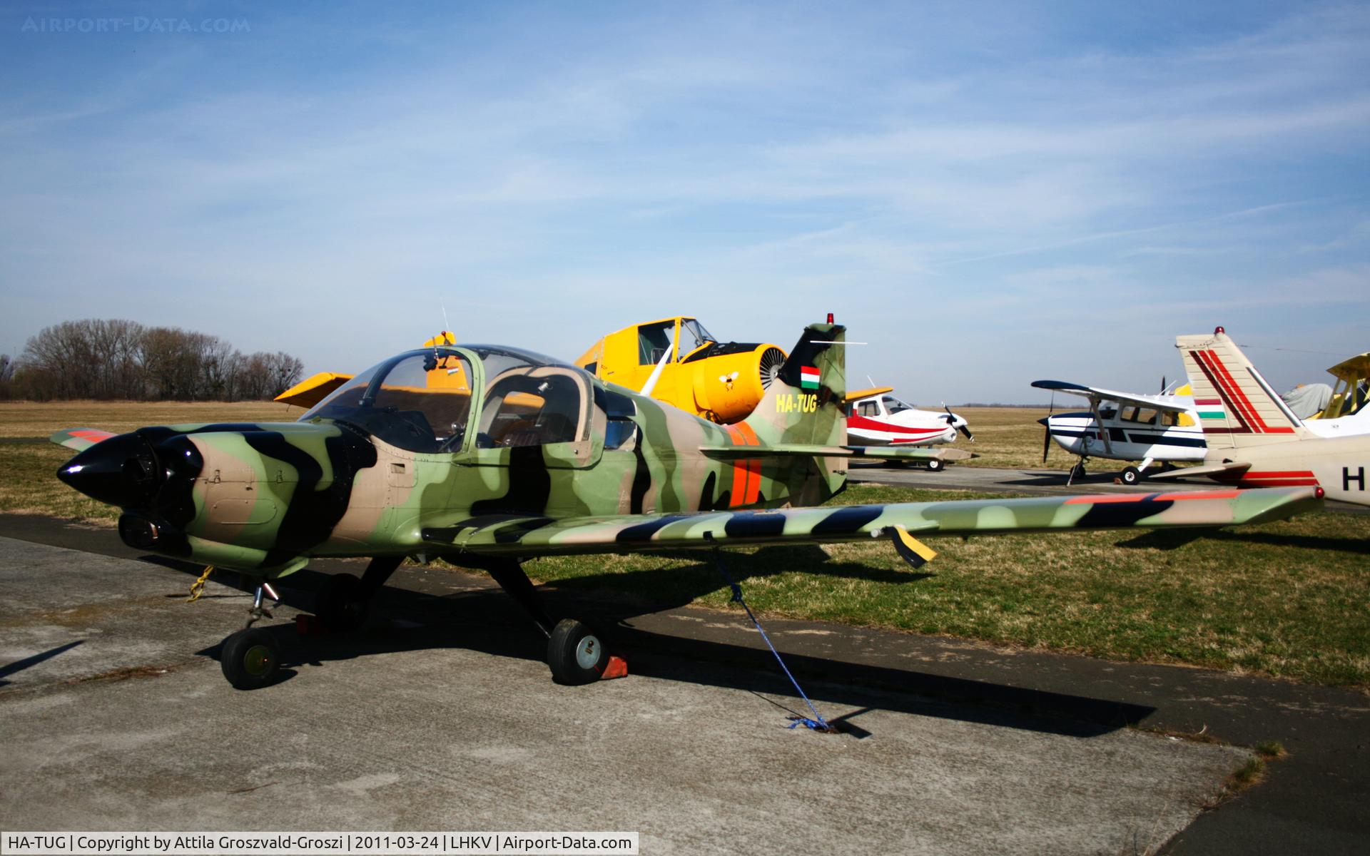 HA-TUG, 1972 Scottish Aviation Sk.61D Bulldog C/N 181, Kaposujlak Airport, Hungary