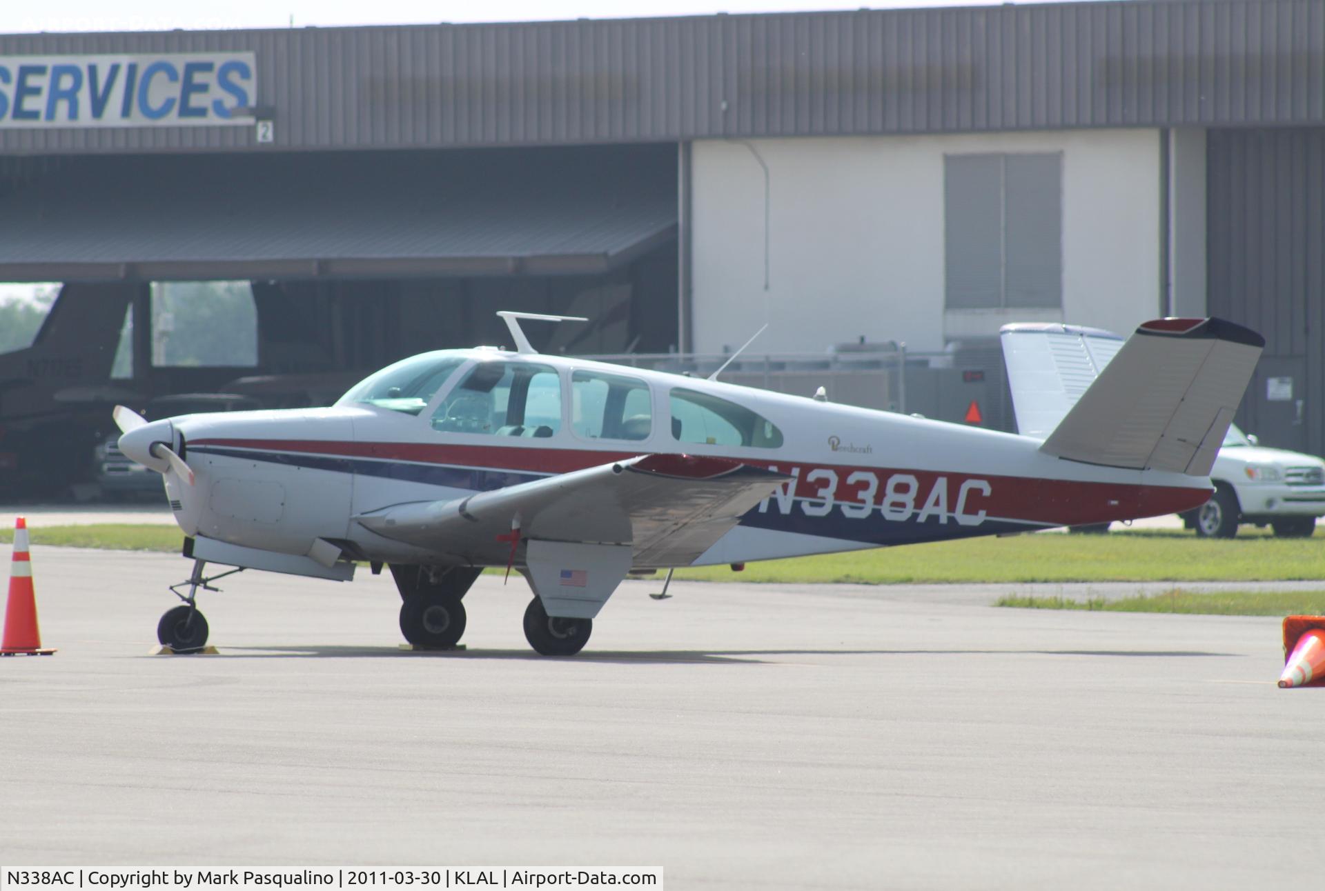 N338AC, 1954 Beech E35 C/N D-3832, Beech E35