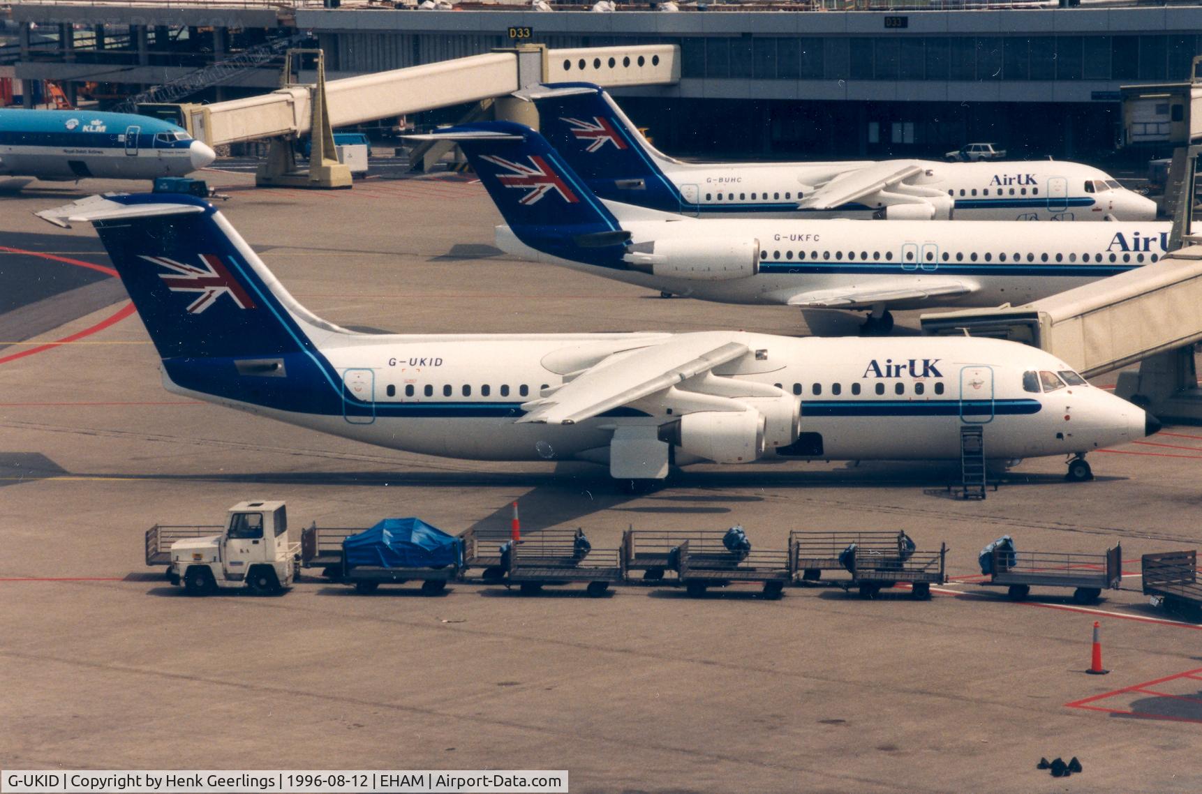 G-UKID, 1990 British Aerospace BAe.146-300 C/N E3157, Air UK