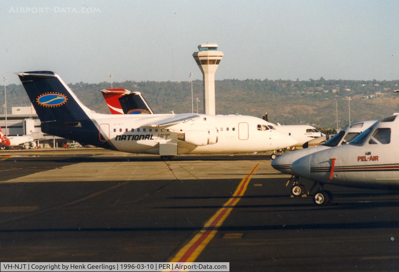 VH-NJT, 1993 British Aerospace Avro 146-RJ70 C/N E1228, National Jet