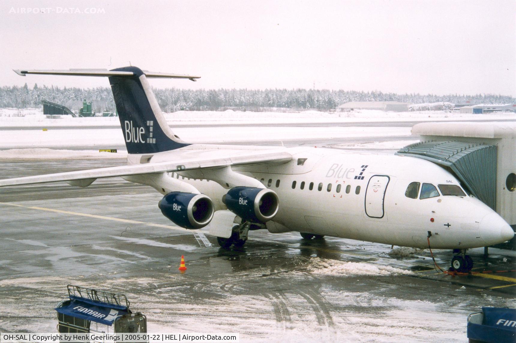 OH-SAL, 2001 BAE Systems Avro 146-RJ85 C/N E.2392, Blue 1