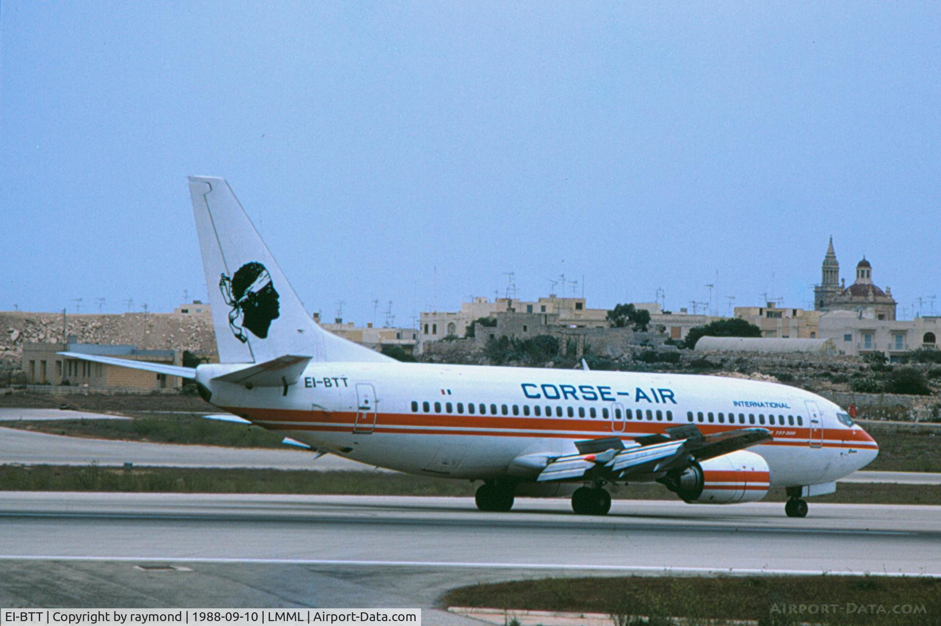 EI-BTT, 1988 Boeing 737-3Y0 C/N 23921, B737 EI-BTT CorseAir
