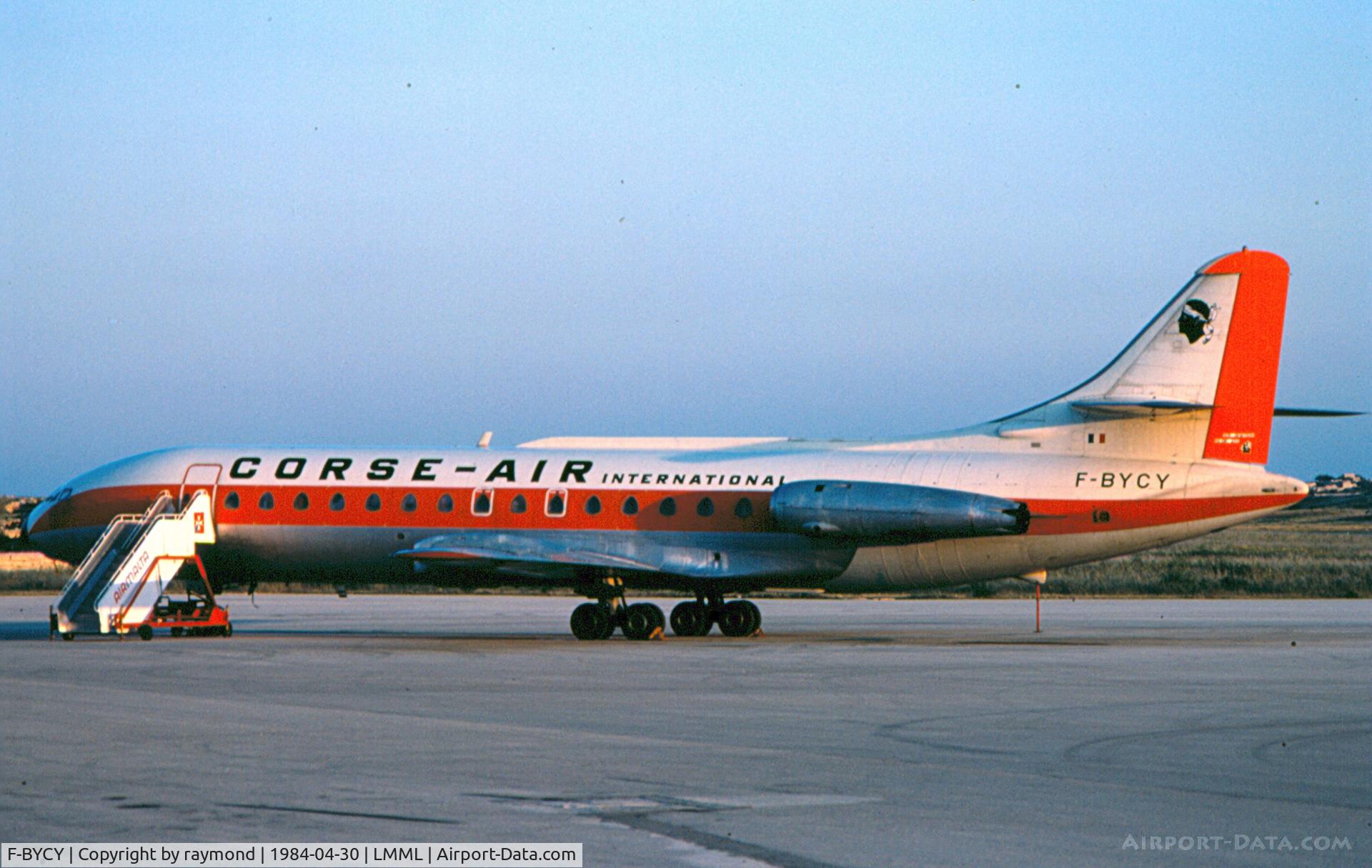 F-BYCY, 1968 Sud Aviation SE-210 Caravelle VI-N C/N 233, Caravelle F-BYCY Corsair