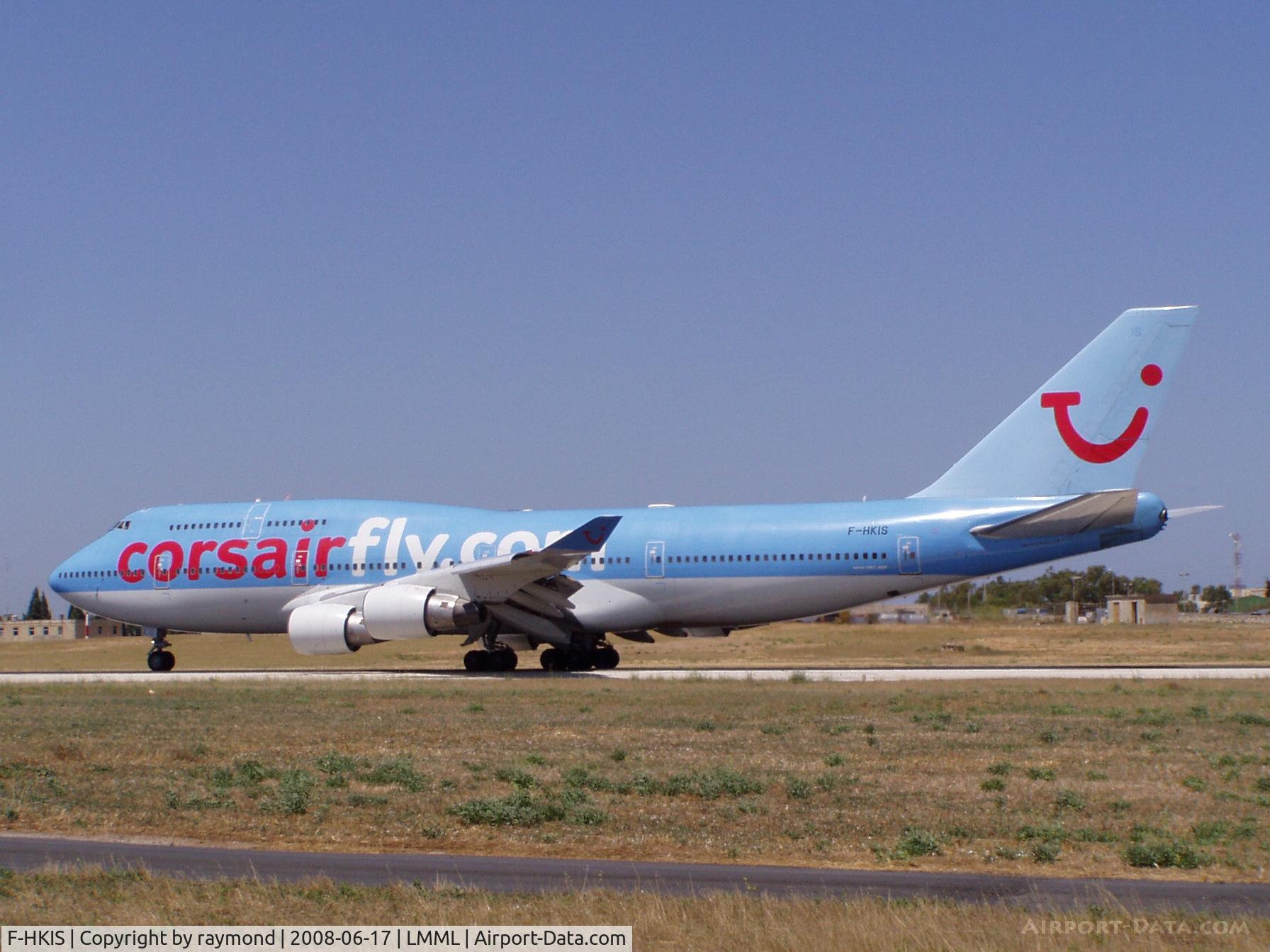 F-HKIS, 1992 Boeing 747-422 C/N 25380, B747 F-HKIS Corsair