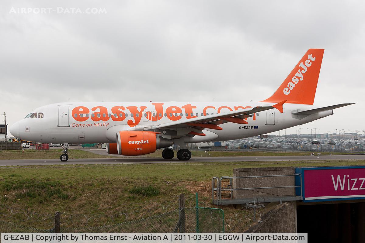 G-EZAB, 2006 Airbus A319-111 C/N 2681, G-EZAB