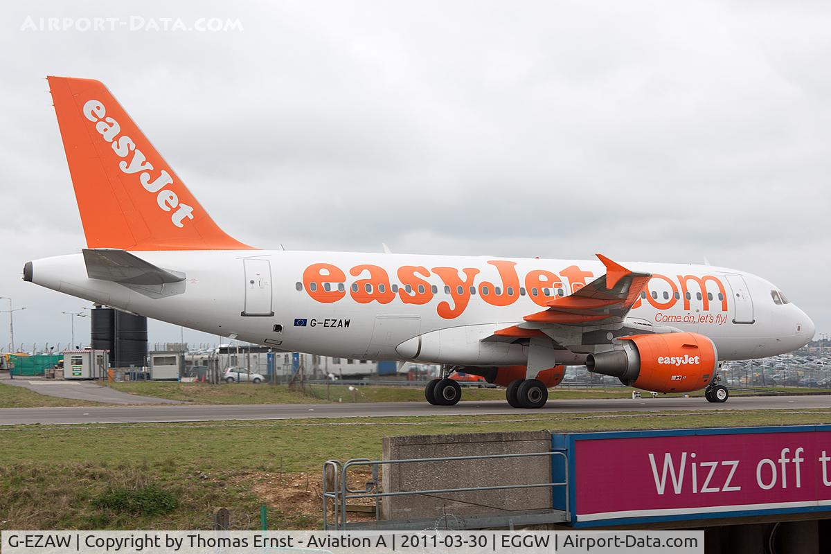 G-EZAW, 2006 Airbus A319-111 C/N 2812, G-EZAW