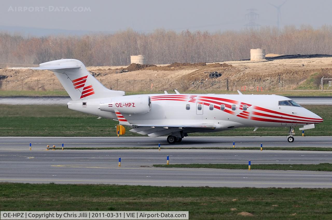 OE-HPZ, 2005 Bombardier Challenger 300 (BD-100-1A10) C/N 20047, Private