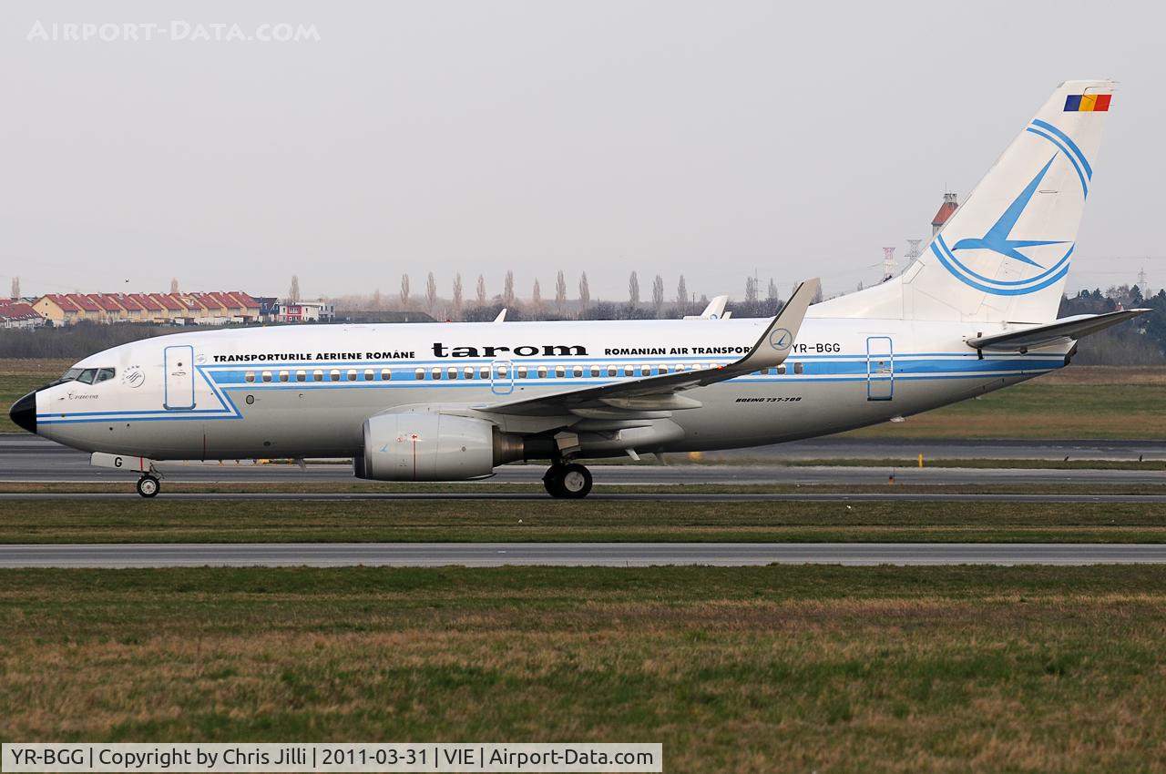 YR-BGG, 2001 Boeing 737-78J C/N 28442, TAROM