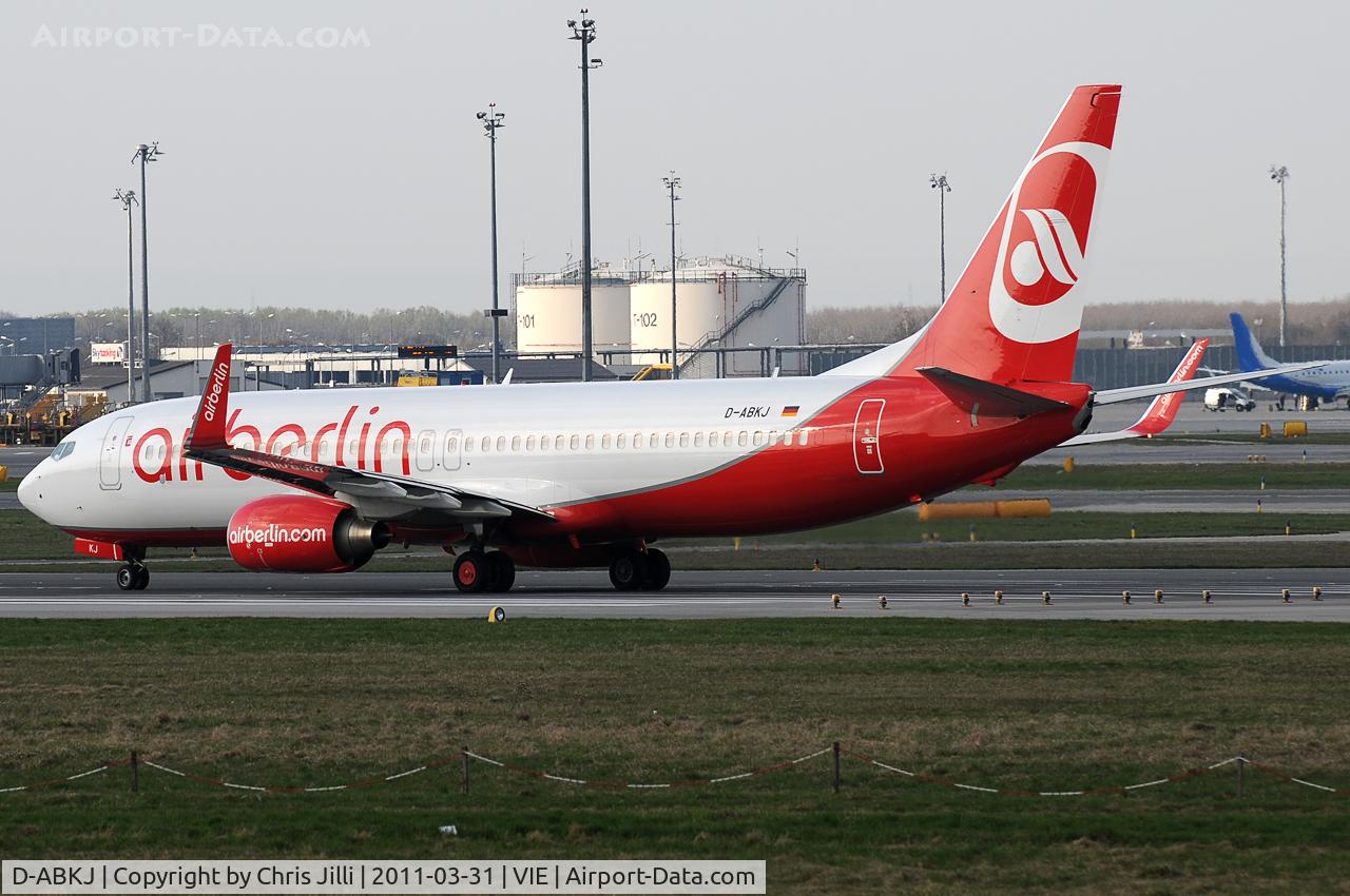 D-ABKJ, 2010 Boeing 737-86J C/N 37749, Air Berlin