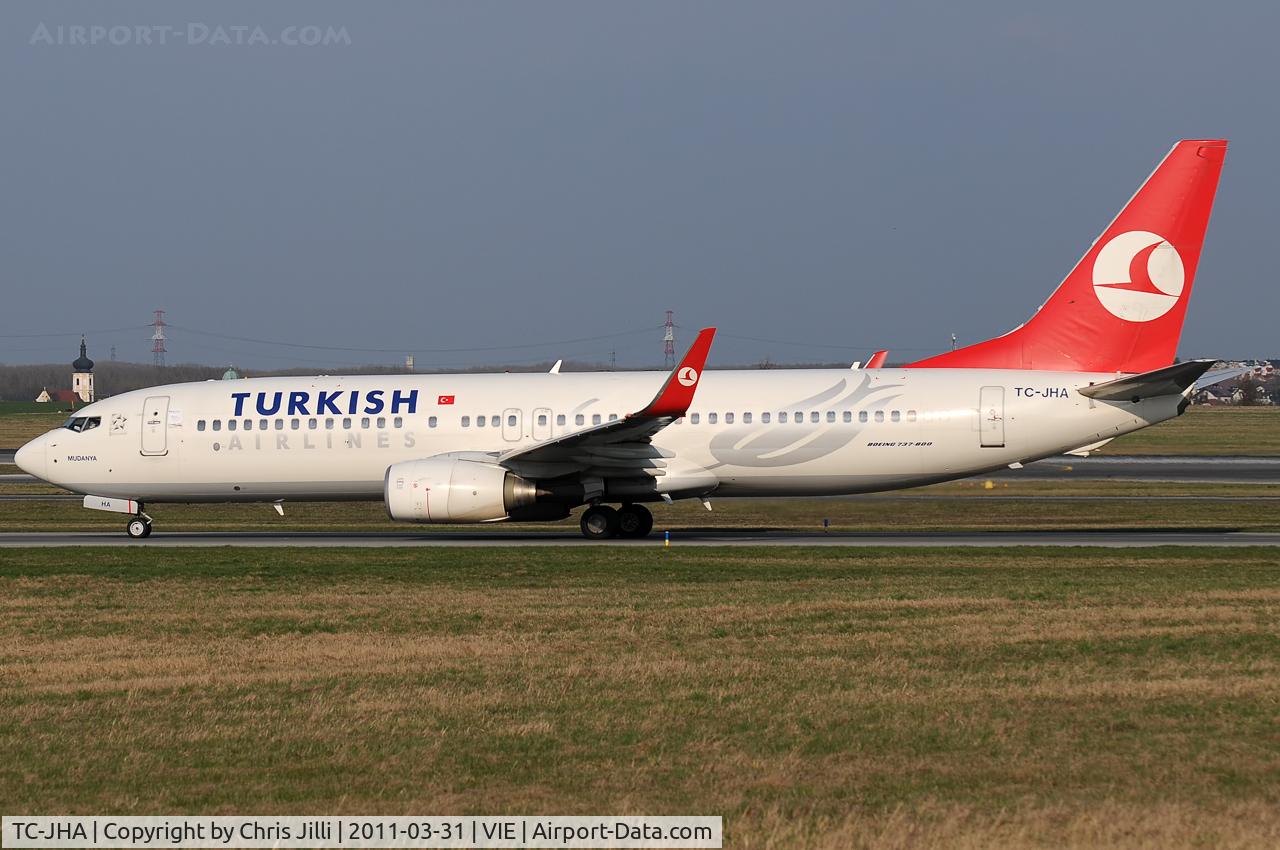 TC-JHA, 2008 Boeing 737-8F2 C/N 35740, Turkish Airlines