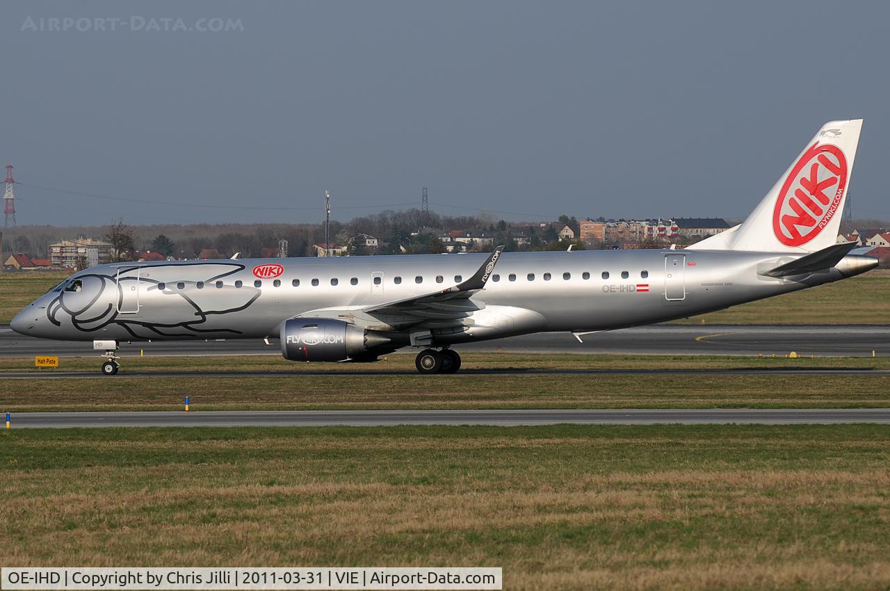 OE-IHD, 2010 Embraer E190 (ERJ-190-100) C/N 19000354, NIKI