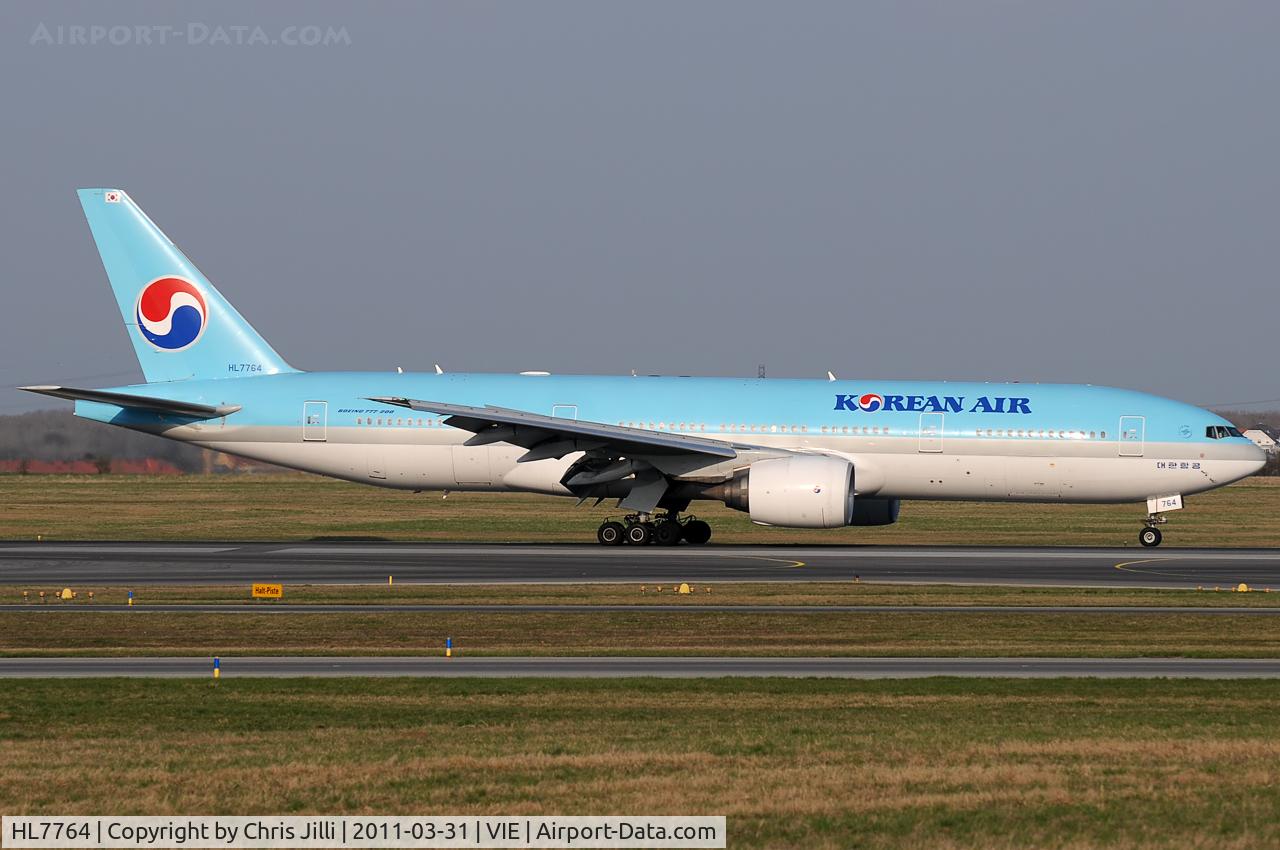 HL7764, 2007 Boeing 777-2B5/ER C/N 34214, Korean Air