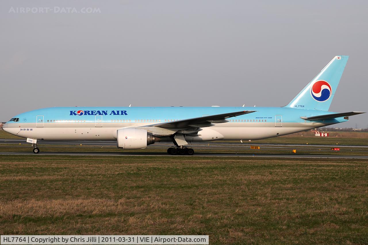 HL7764, 2007 Boeing 777-2B5/ER C/N 34214, Korean Air