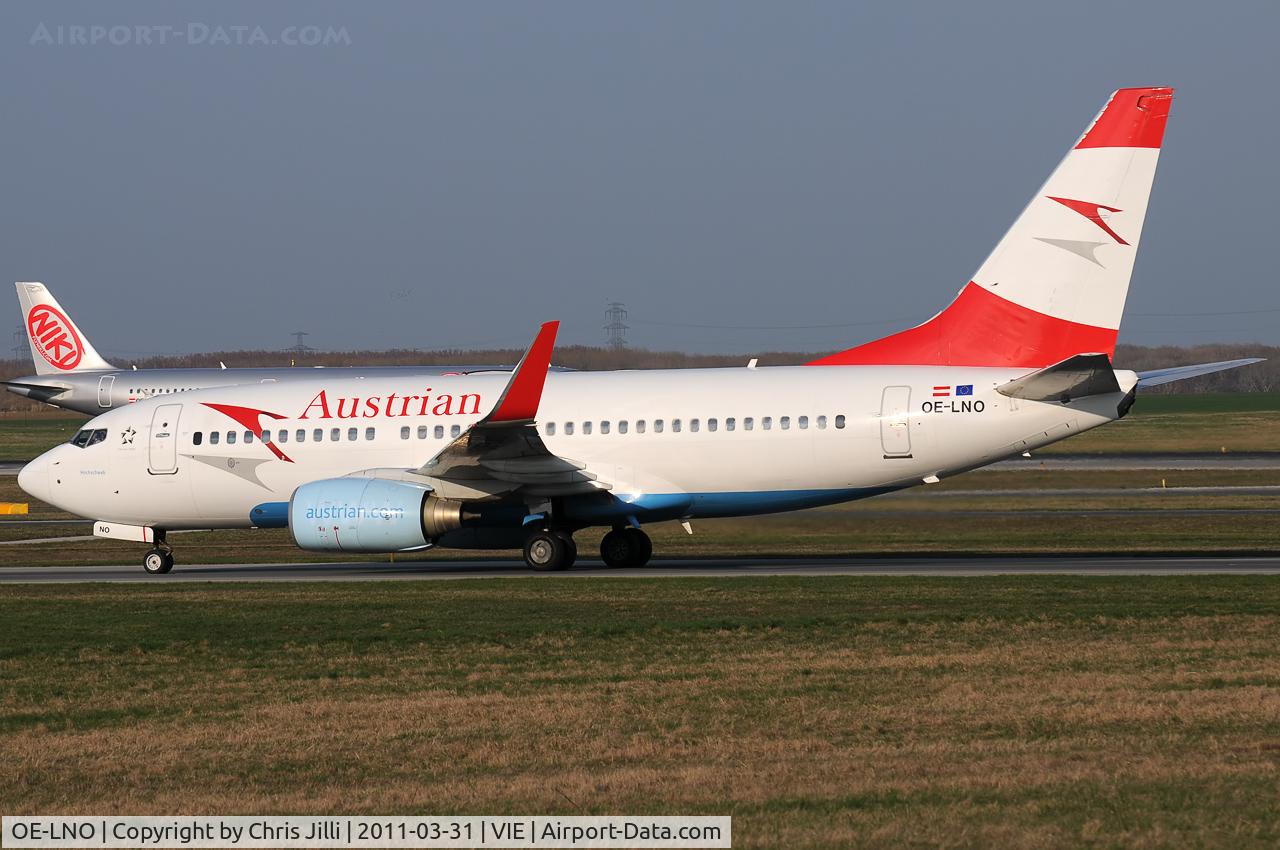 OE-LNO, 2001 Boeing 737-7Z9 C/N 30419, Austrian Airlines