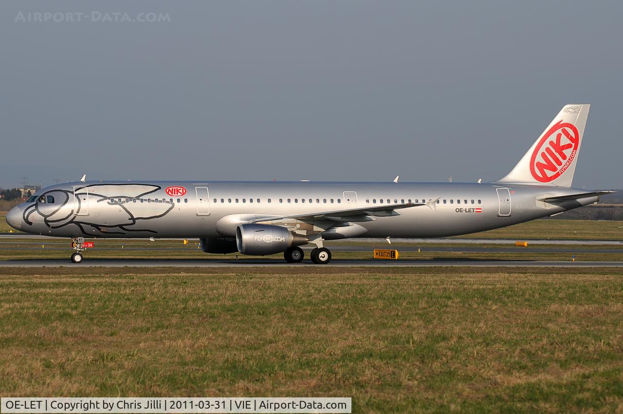 OE-LET, 2009 Airbus A321-211 C/N 3830, NIKI