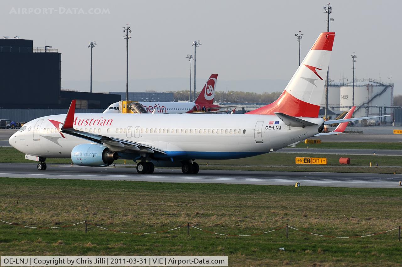 OE-LNJ, 1998 Boeing 737-8Z9 C/N 28177, Austrian Airlines