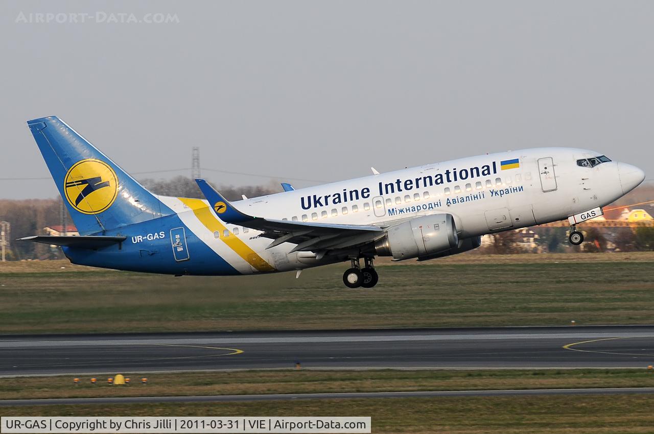UR-GAS, 1993 Boeing 737-528 C/N 25236, Ukraine International