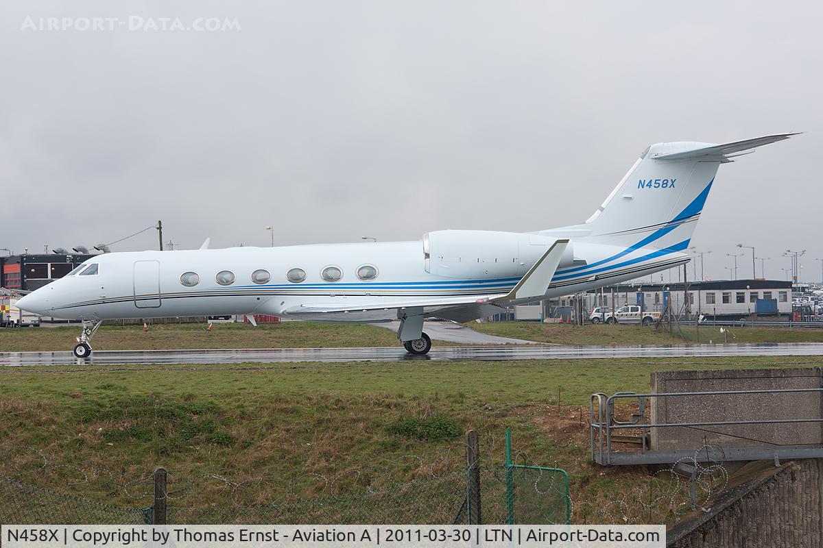 N458X, 2008 Gulfstream Aerospace GIV-X (G450) C/N 4138, N458X