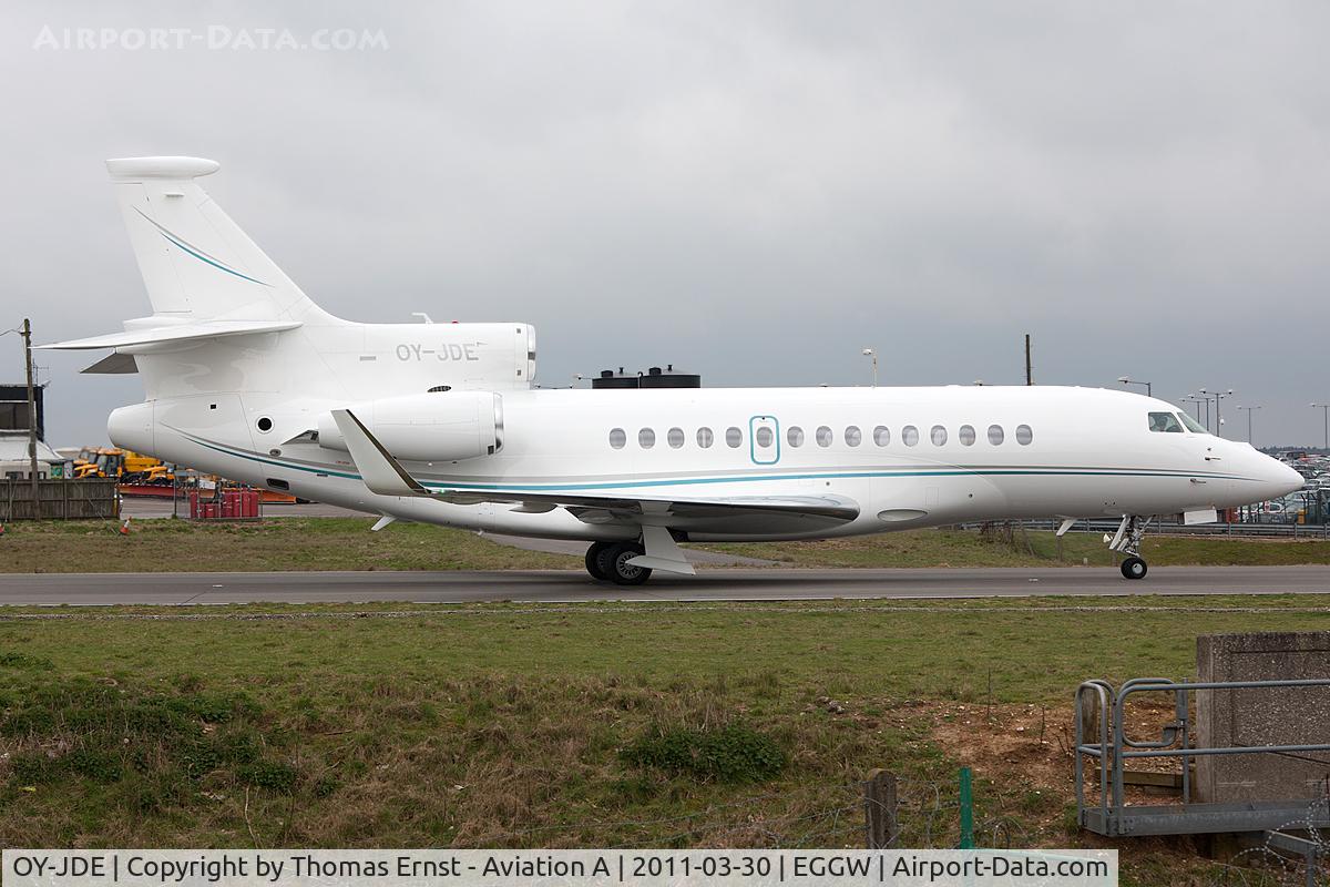 OY-JDE, 2009 Dassault Falcon 7X C/N 54, OY-JDE
