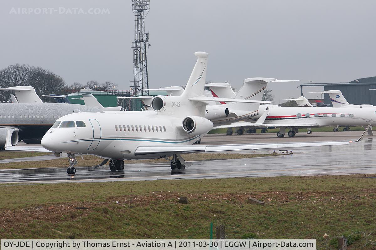 OY-JDE, 2009 Dassault Falcon 7X C/N 54, OY-JDE