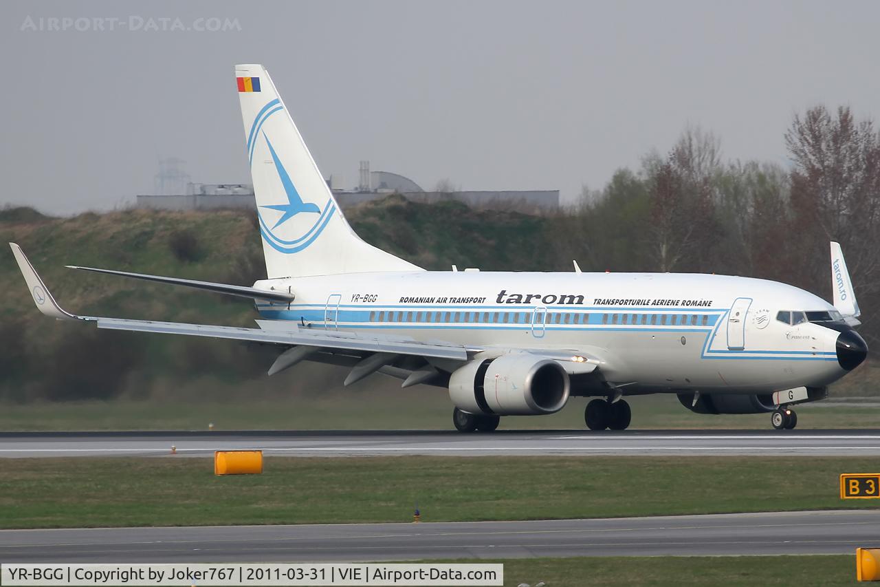 YR-BGG, 2001 Boeing 737-78J C/N 28442, Tarom