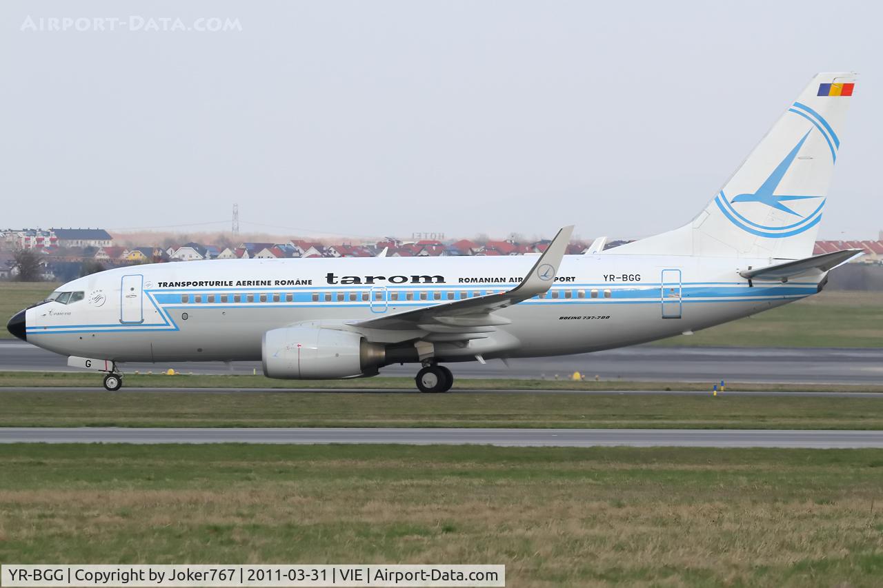 YR-BGG, 2001 Boeing 737-78J C/N 28442, Tarom