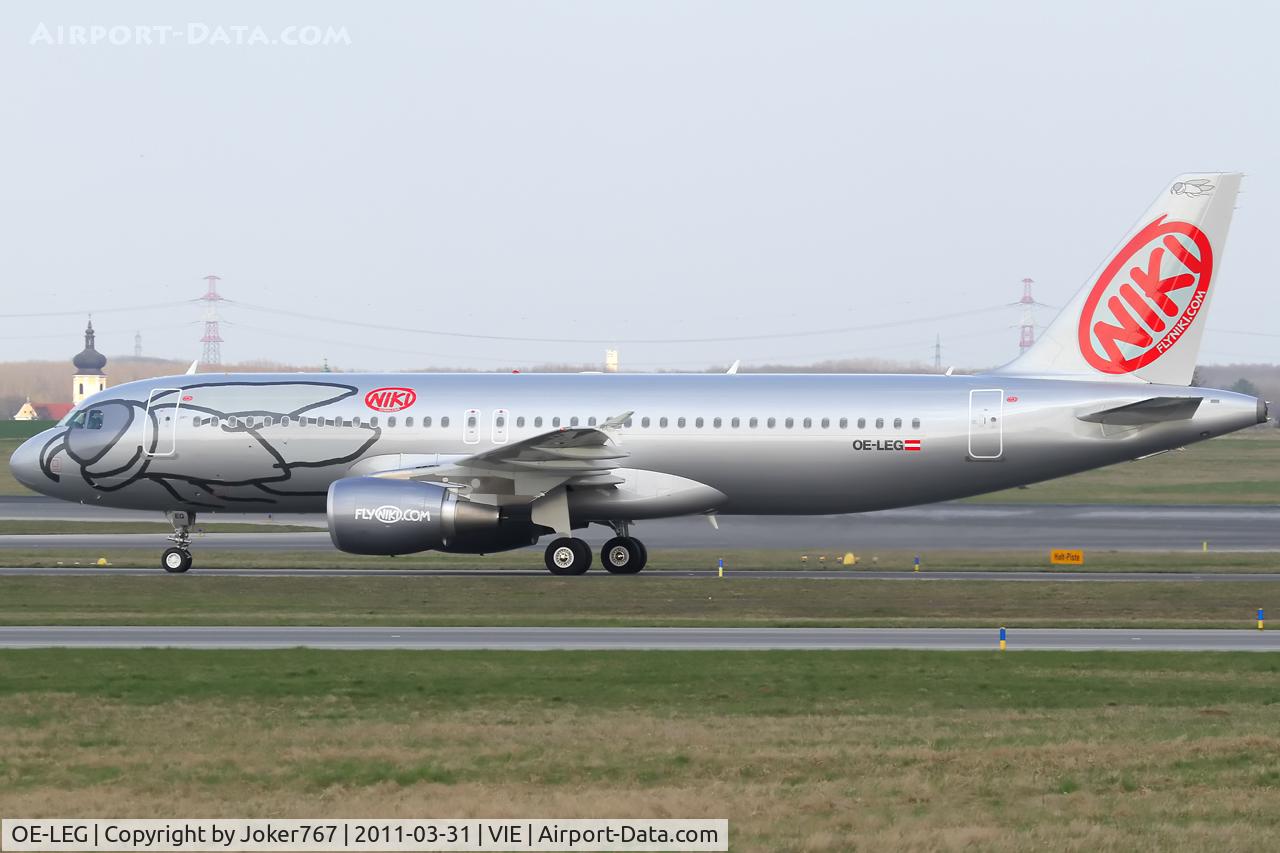 OE-LEG, 2010 Airbus A320-214 C/N 4581, NIKI