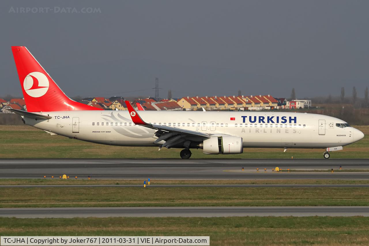 TC-JHA, 2008 Boeing 737-8F2 C/N 35740, Turkish Airlines