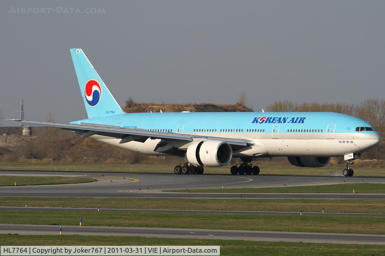 HL7764, 2007 Boeing 777-2B5/ER C/N 34214, Korean Air
