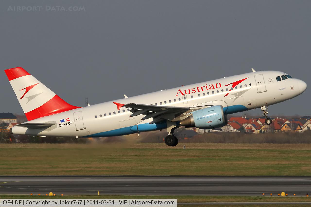 OE-LDF, 2005 Airbus A319-112 C/N 2547, Austrian Airlines