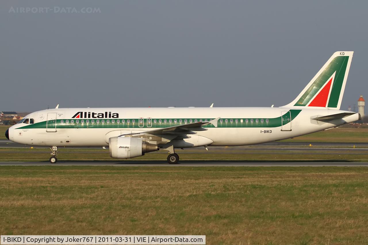 I-BIKD, 2001 Airbus A320-214 C/N 1457, Alitalia