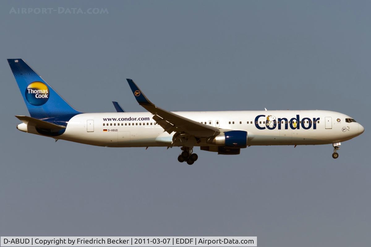 D-ABUD, 1992 Boeing 767-330/ER C/N 26983, on final