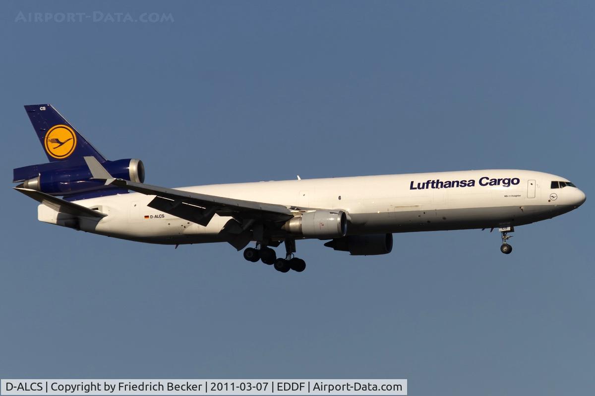 D-ALCS, 1994 McDonnell Douglas MD-11F C/N 48630, on final