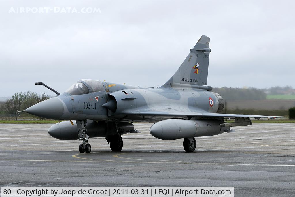 80, Dassault Mirage 2000C C/N 322, EC01.012