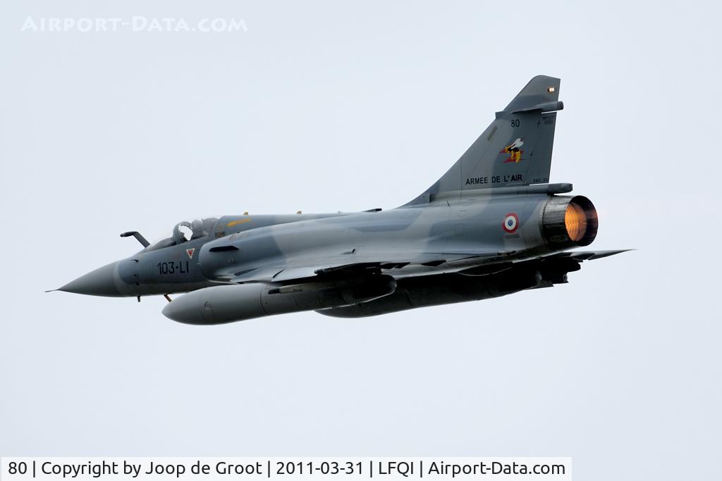 80, Dassault Mirage 2000C C/N 322, EC01.012