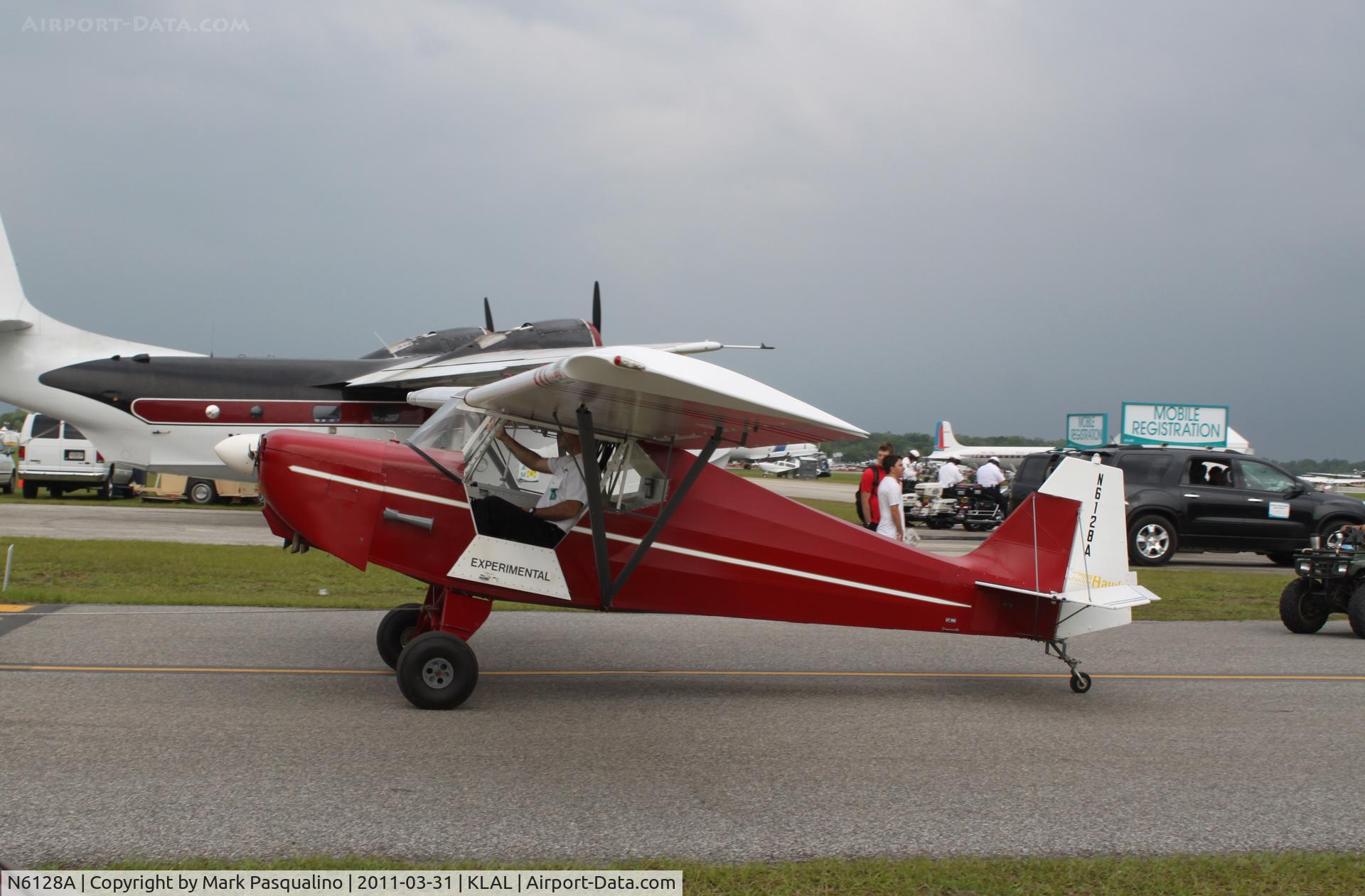 N6128A, 2006 Fisher Dakota Hawk C/N 001, Dakota Hawk DH23