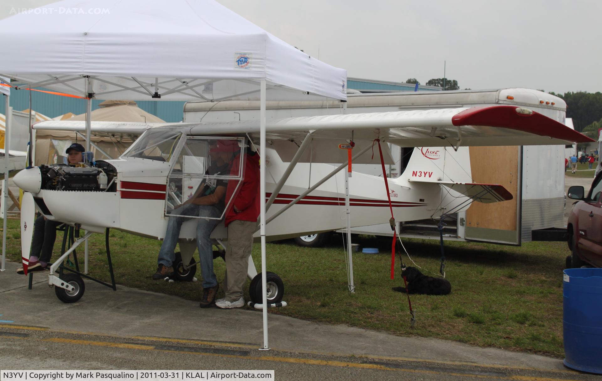 N3YV, 2007 Just Aircraft Escapade C/N JAESC0084, Escapade