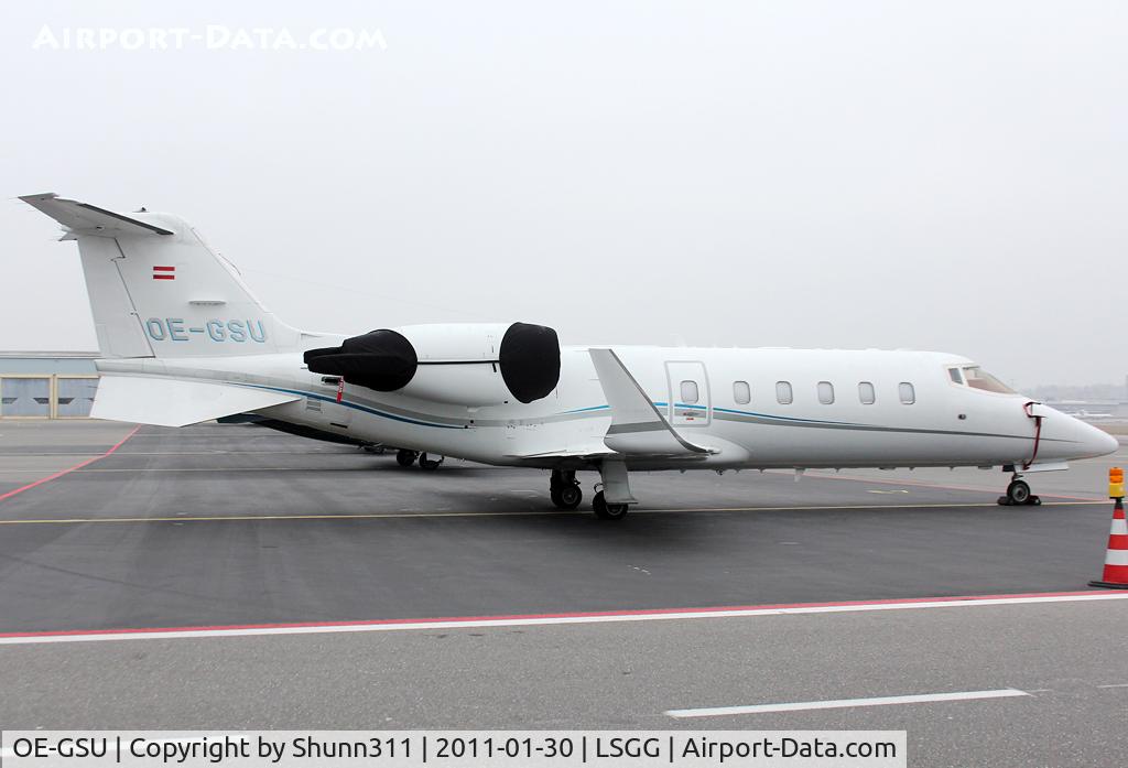 OE-GSU, 2007 Learjet 60 C/N 60-317, Parked at the General Aviation area...