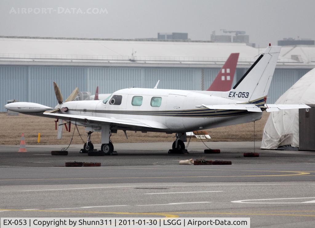 EX-053, Technoavia GM-17 Viper C/N 00901, Parked at the General Aviation area...