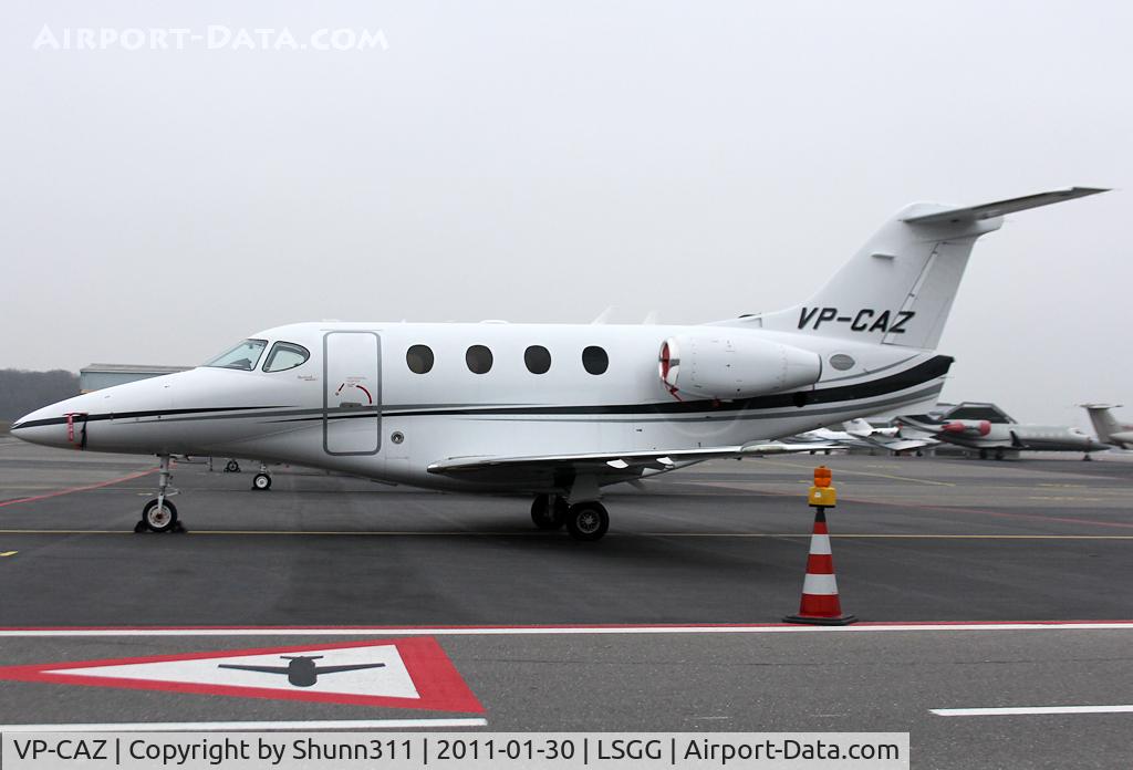 VP-CAZ, 2007 Raytheon 390 Premier IA C/N RB-202, Parked at the General Aviation area...