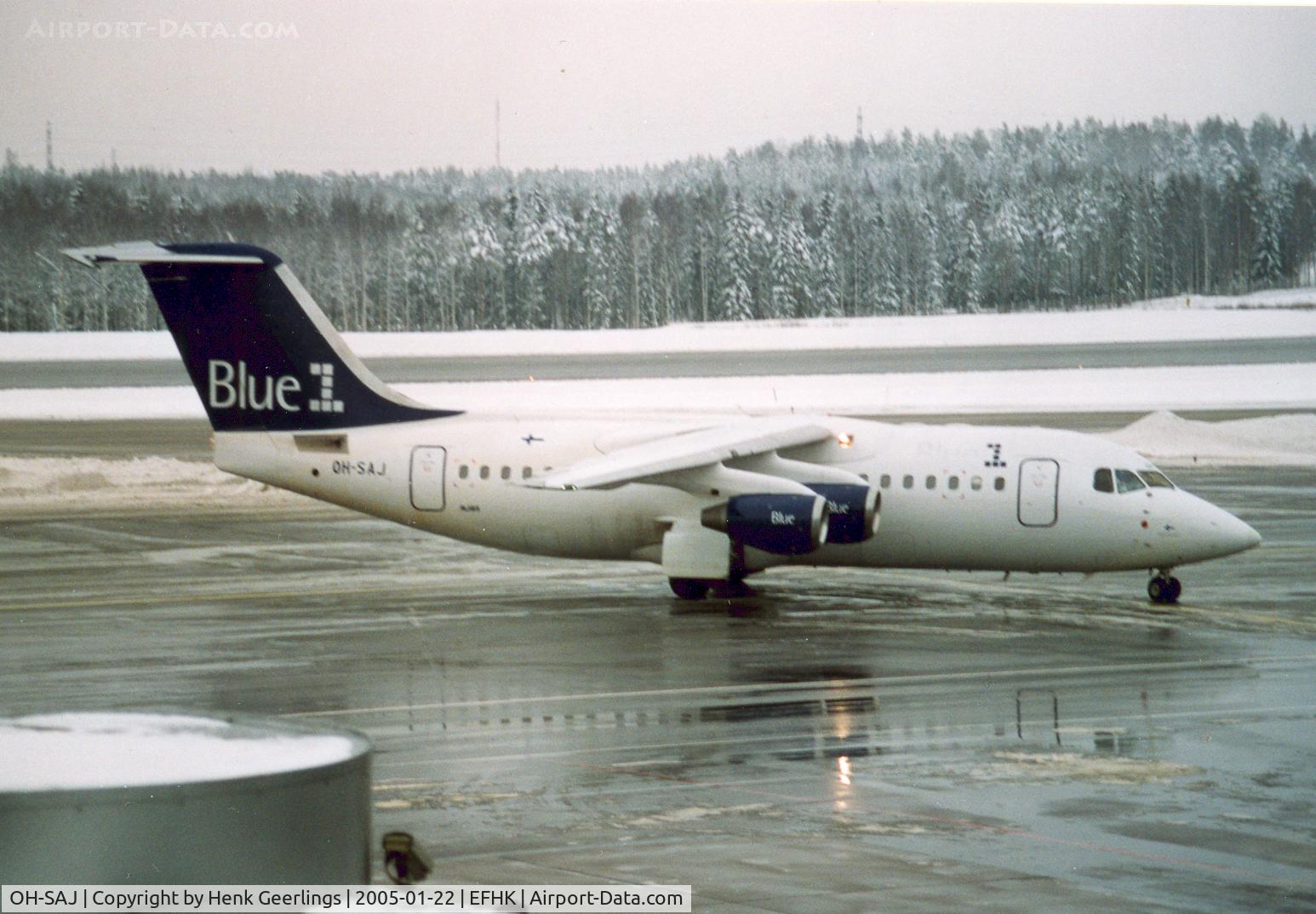 OH-SAJ, 2001 BAE Systems Avro 146-RJ85 C/N E.2388, Blue 1