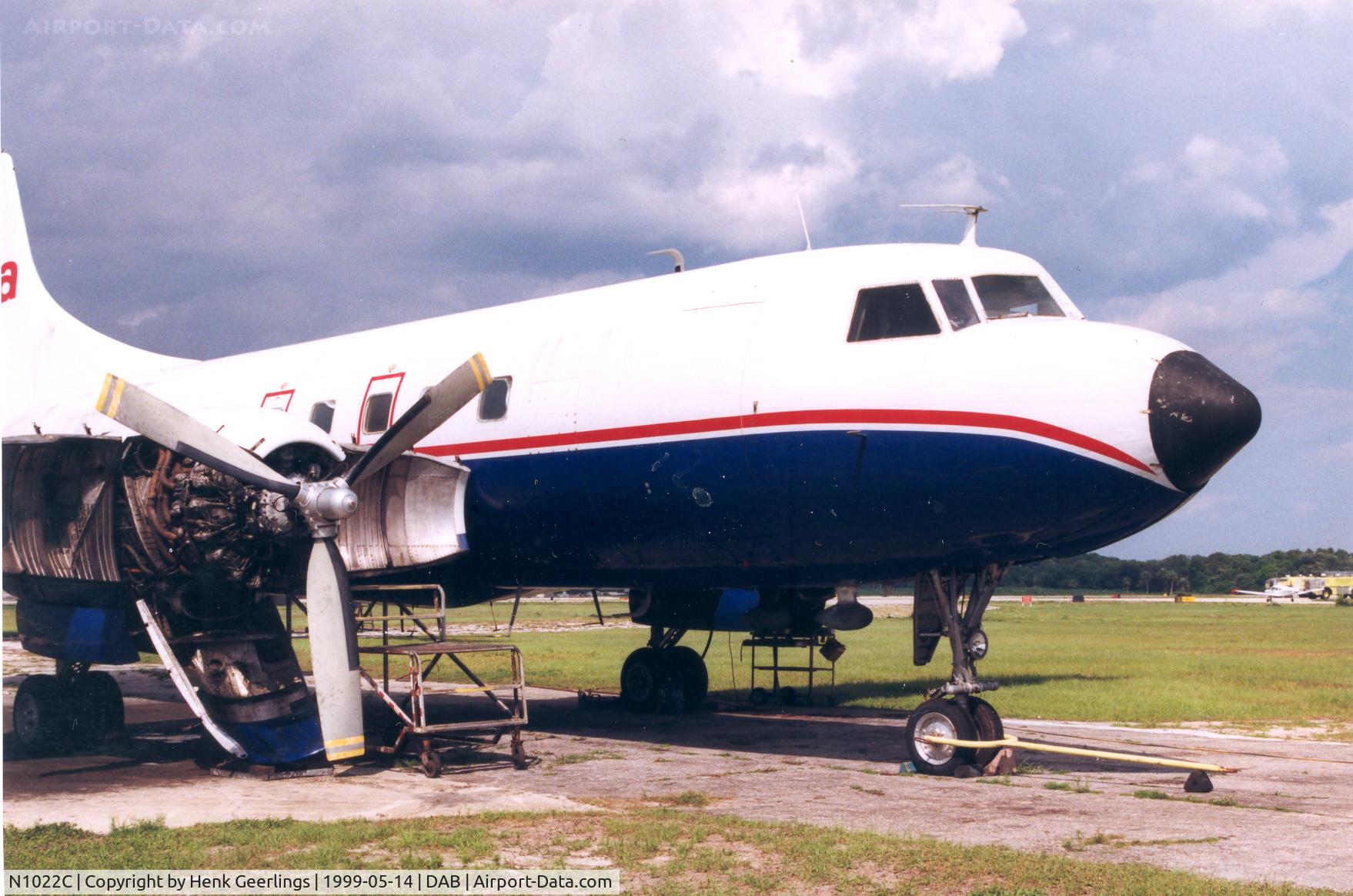 N1022C, Convair 240 C/N 147, TTA - Trans Florida Airlines